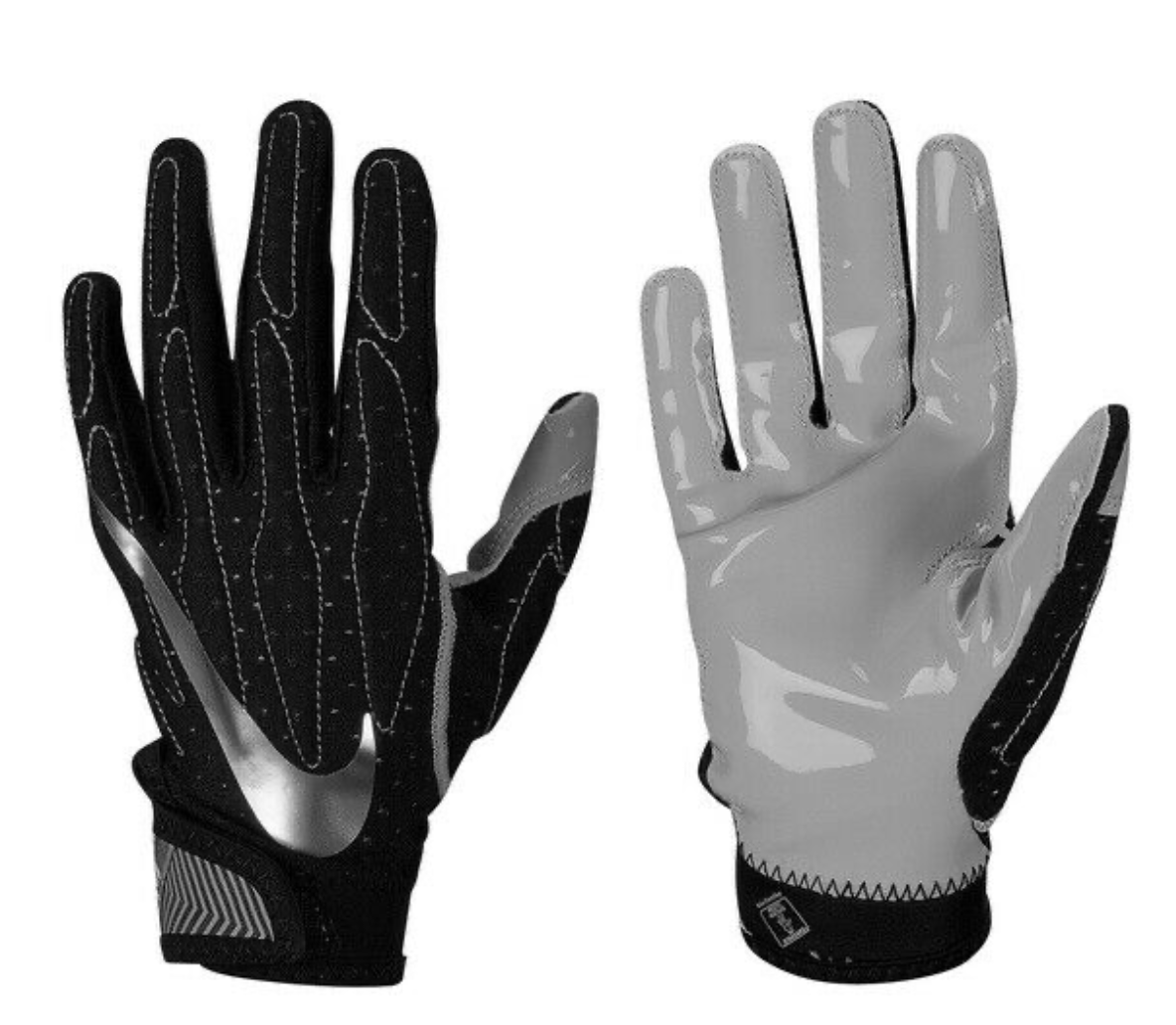 Nike Superbad 4 Football Gloves - Black/Metallic Silver
